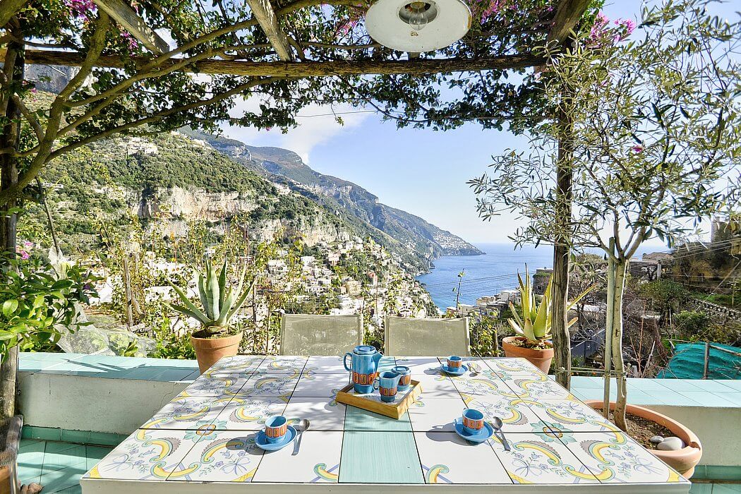 Villa Dolce Casa Vacanza In Positano Costiera Amalfitana Italy